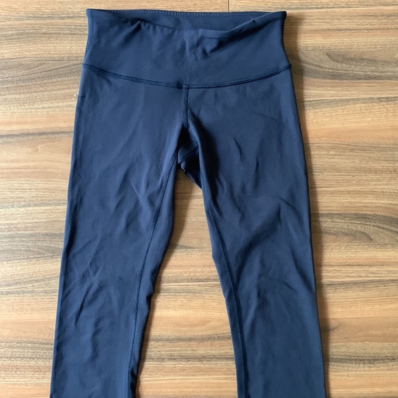 Lululemon wunder under leggings Navy sz 4 - Picture 4 of 11